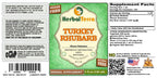 Herbal Terra LLC Turkey Rhubarb (Rheum palmatum) Tincture