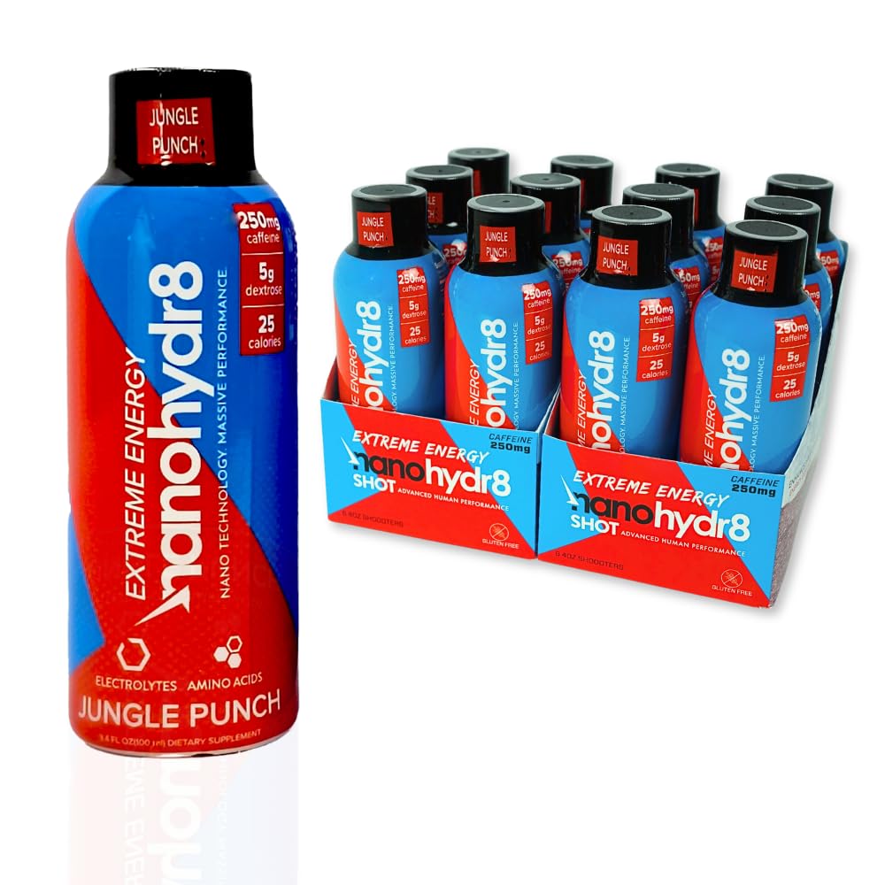 Nanohydr8 Workout Energy Drink with Nanotechnology for Fast Hydration