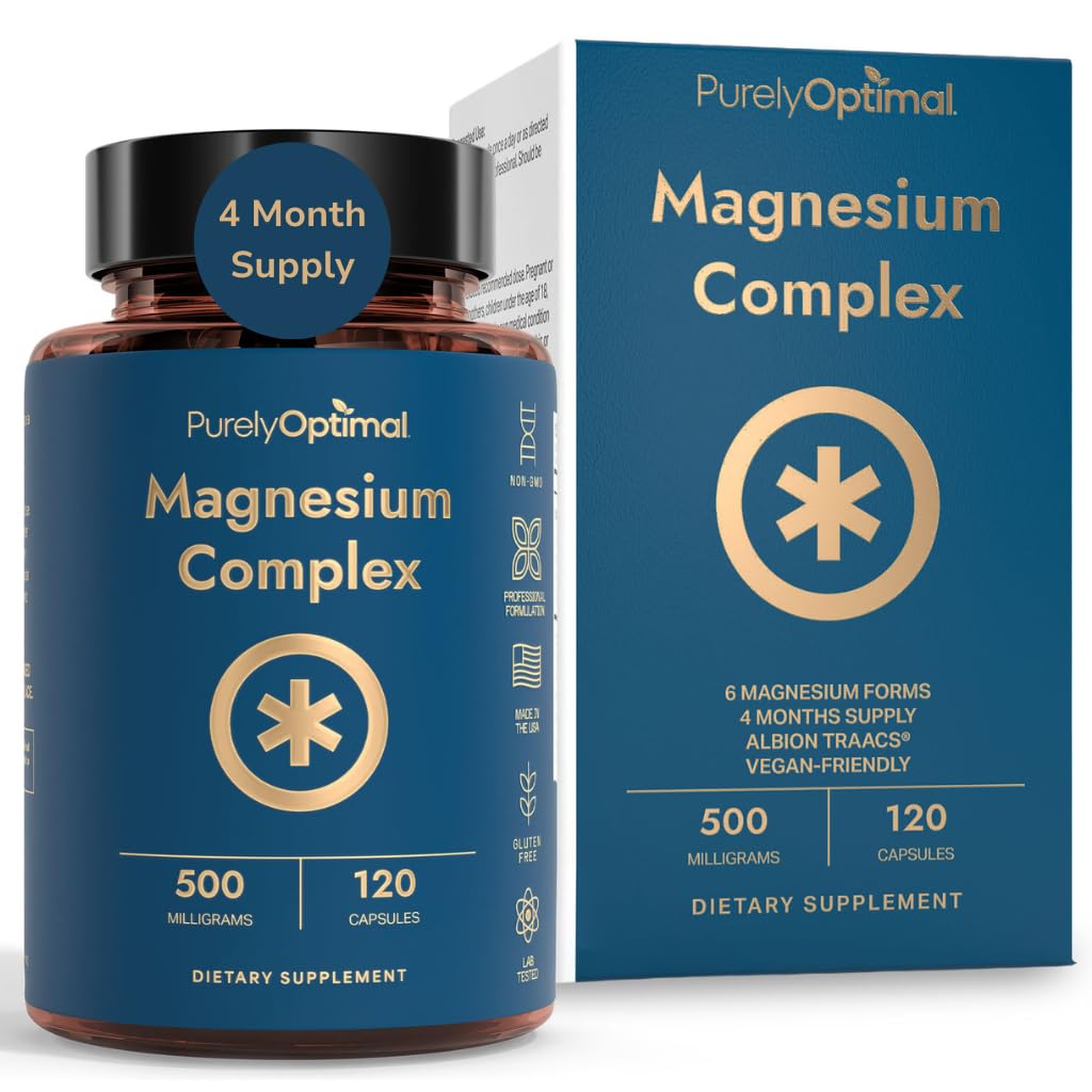 Purely Optimal Magnesium Complex for Women & Men - 120 Capsules