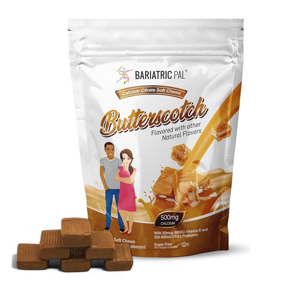 BariatricPal Sugar-Free Calcium Citrate Soft Chews 500mg