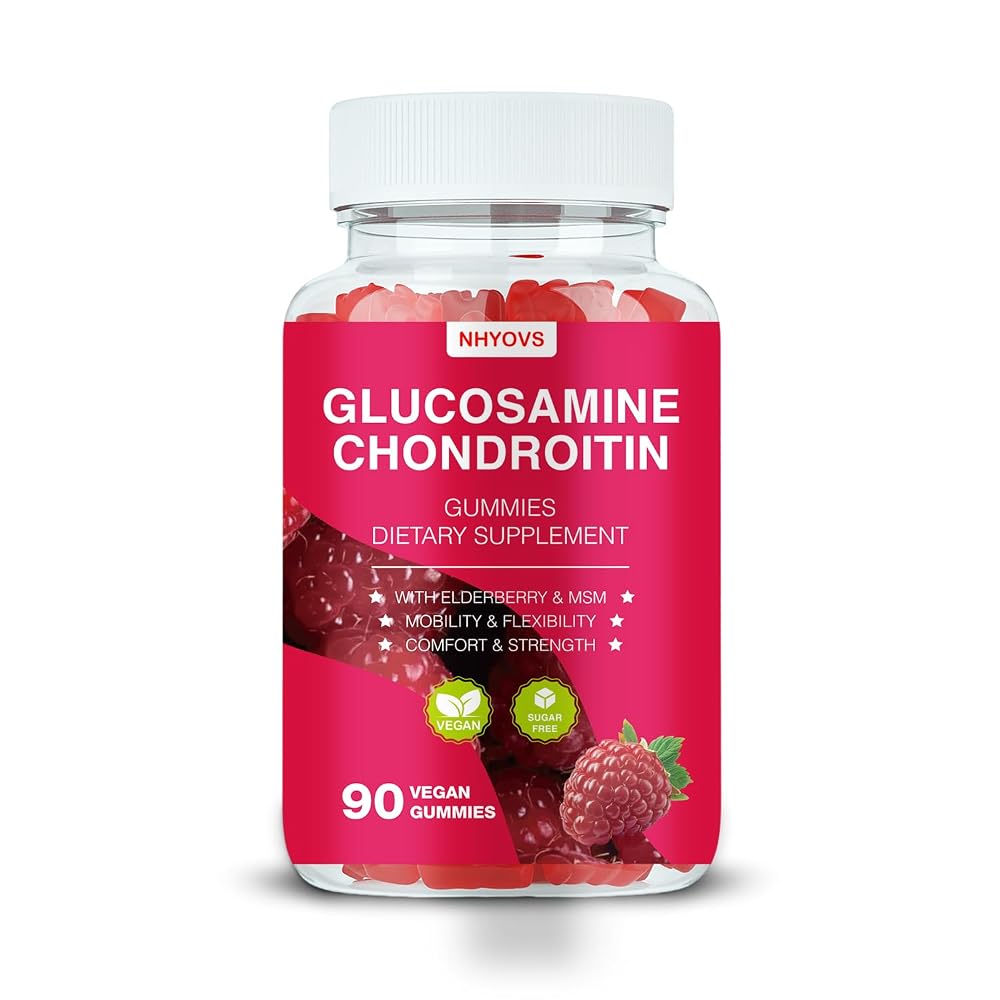 ALPHA01 Glucosamine Chondroitin Gummies Joint Support - 90 Gummies