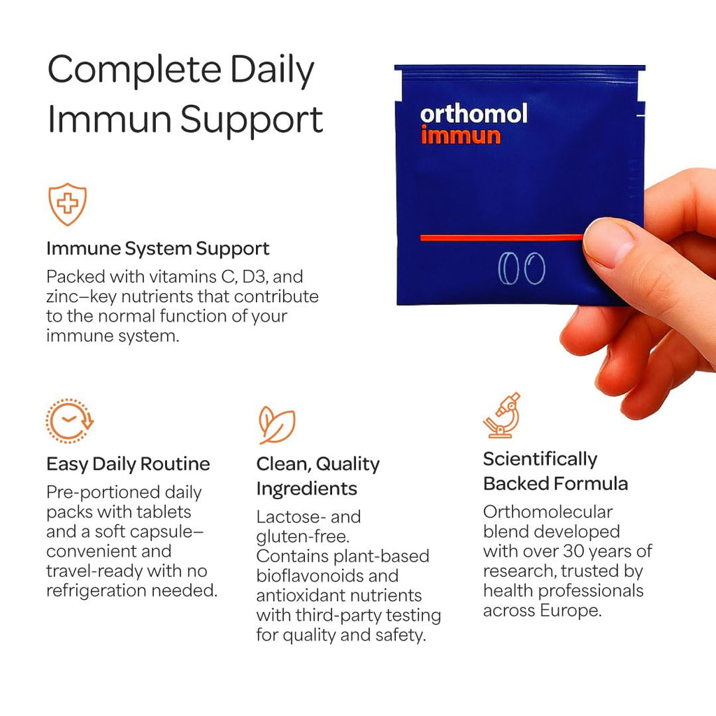 Orthomol Daily Immune Support Supplement