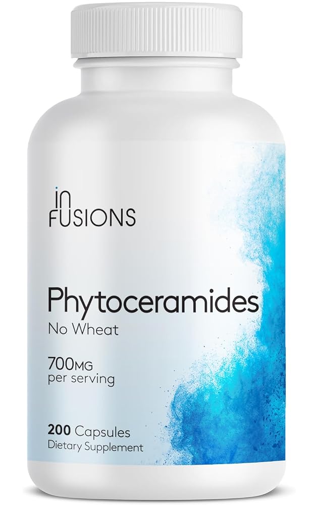 Infusions International Phytoceramides 200 Capsules Plant-derived