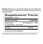 Country Life Quercetin 500mg with Vitamin D3 Immune Support - 90 Capsules - image 3