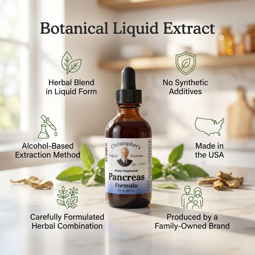 Christopher's Original Formulas Pancreas Formula Extract - 2 fl oz - image 5