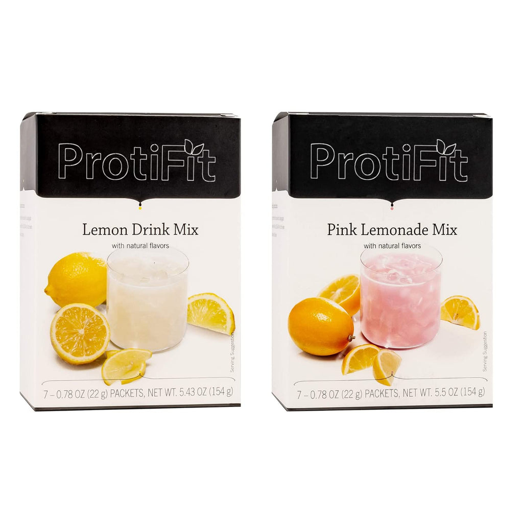 ProtiFit High Protein Lemon & Pink Lemonade Drink Mix - 2 Pack