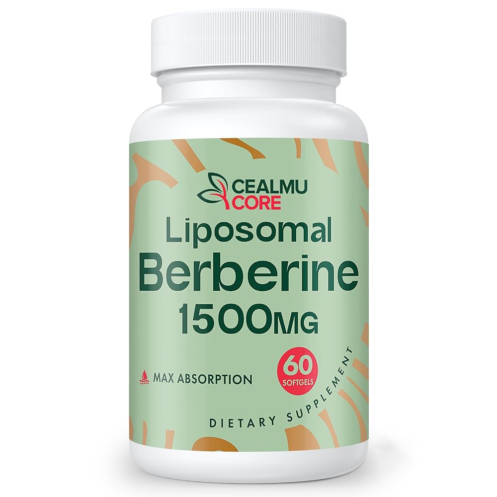 CEALMU CORE Liposomal Berberine HCL - Berberine 1500mg High