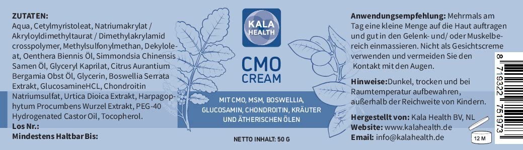 Procapsin Muscle & Joint Cream with MSM - 1.7637 oz - image 2