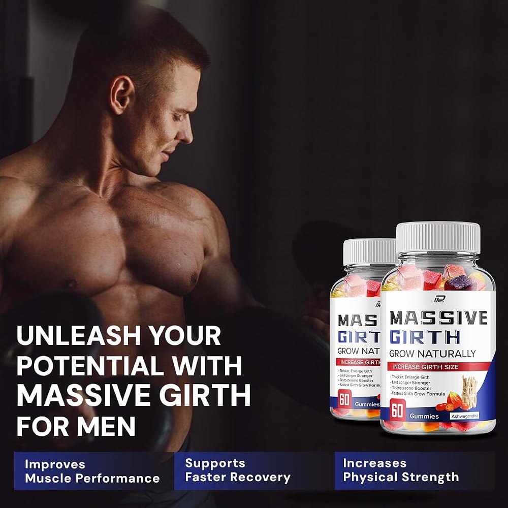 Indelo Massive Girth Hemp Gummies for Men - 300 Gummies - image 3
