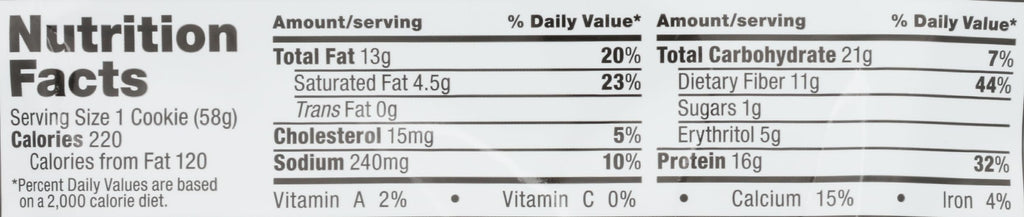 Quest Peanut Butter Chocolate Chip Protein Cookie - 2.04 oz - image 2