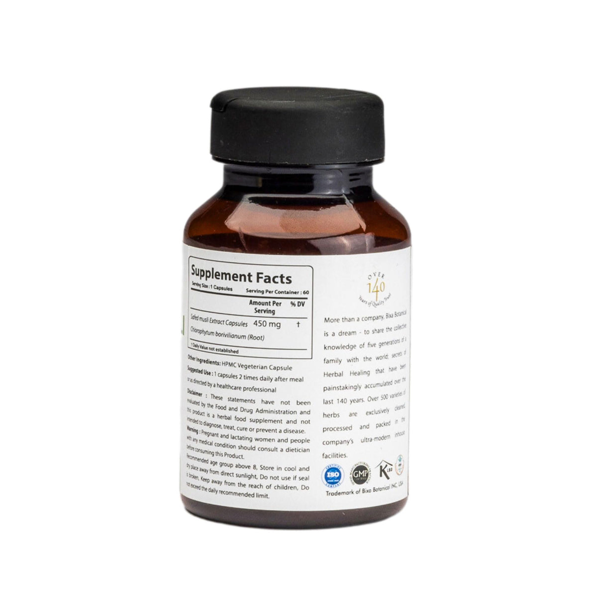 bixa BOTANICAL Safed musli