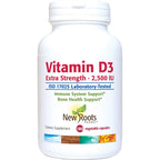 New Roots Herbal Vitamin D3 2,500 IU - 180 Vegetarian Capsules