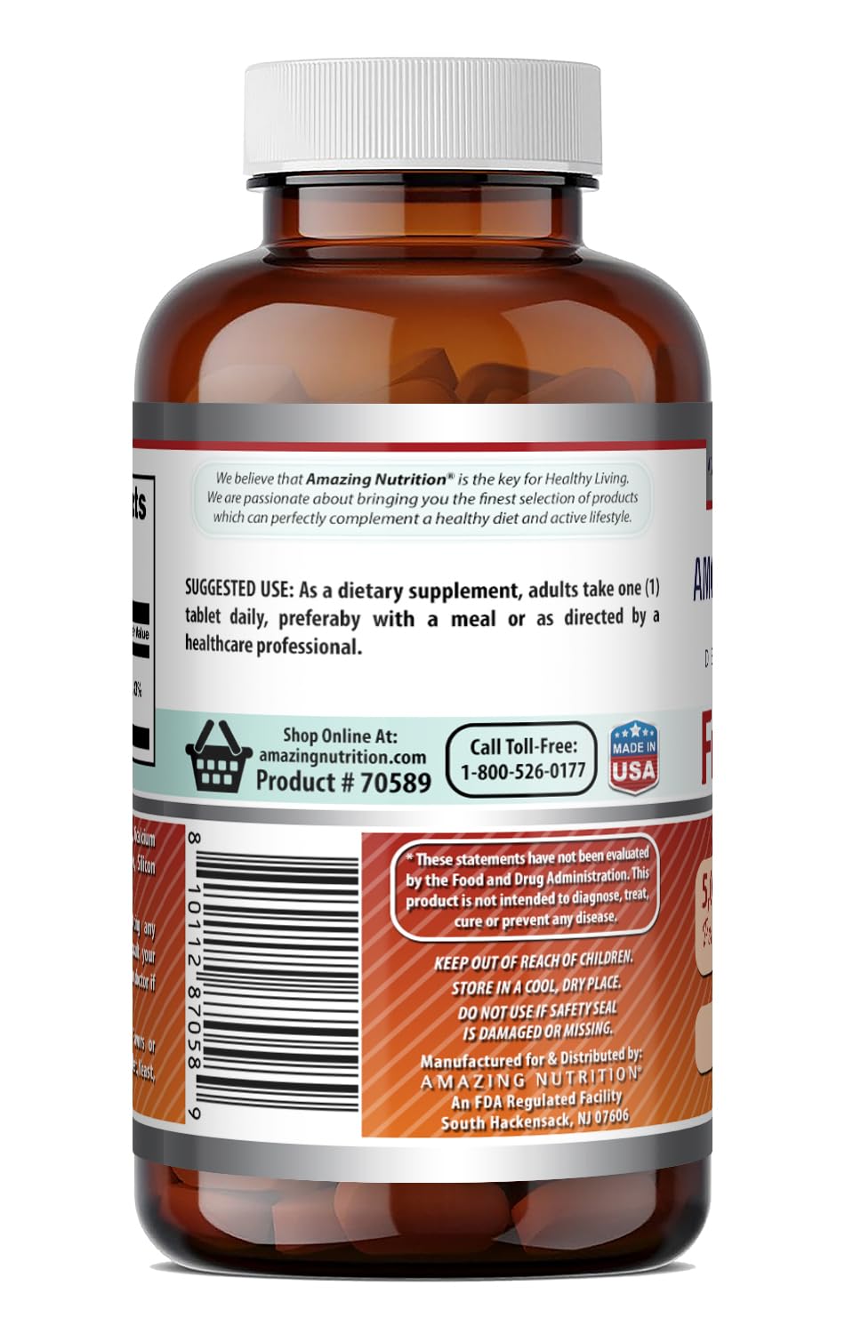 Amazing Formulas Folic Acid 5000 Mcg per Serving