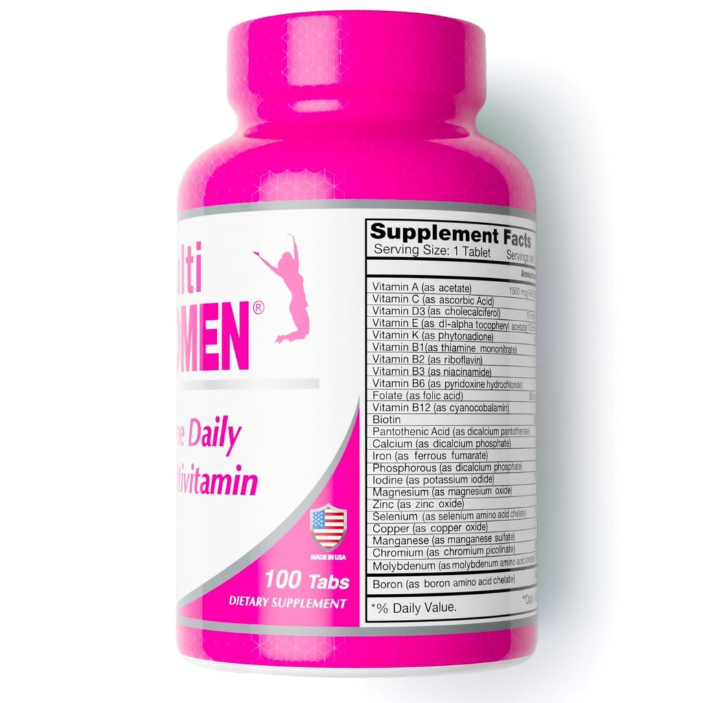 ALFA VITAMINS Multi Women Vitamins with Essential Nutrients - 200 Tablets - image 3