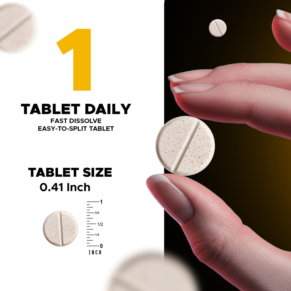 Vitabod Melatonin 30 mg with Vitamin B6 - 240 Tablets - image 3