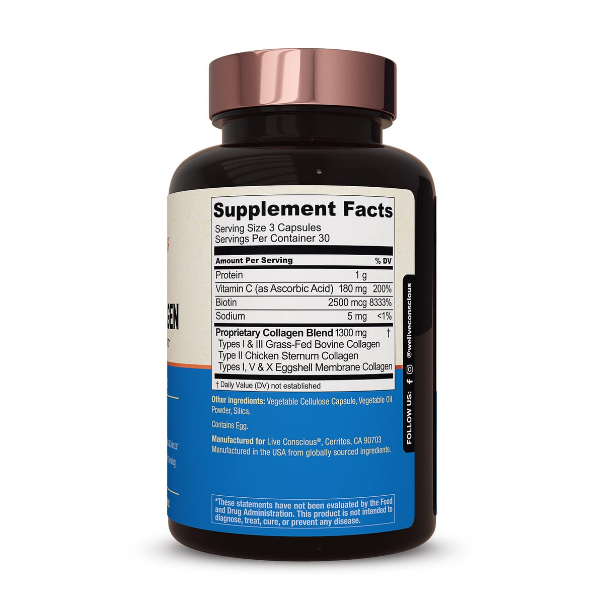 Live Conscious Beyond Collagen Capsules - Parent