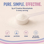 Peach Pump Creatine Monohydrate Powder for Women - 70 Servings - image 9