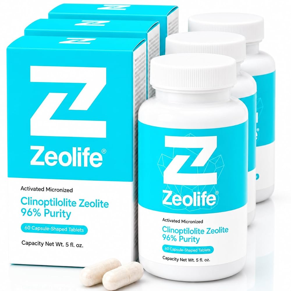 ANCIENT HEALTH Zeolite Heavy Metal Detox Binder Clinoptilolite 180
