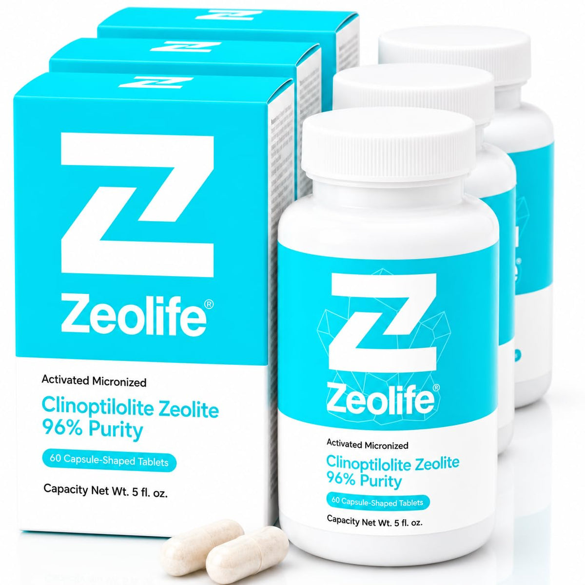 ANCIENT HEALTH Zeolite Heavy Metal Detox Binder Clinoptilolite 180