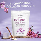 Micro Ingredients Multi Collagen Peptides Powder - 2 lb - image 2
