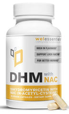 drinkwel DHM with NAC 650mg Liver Support - 60 Capsules