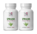 Swan Life Essentials Spirulina Chlorella Tablets 500mg - 60 Count