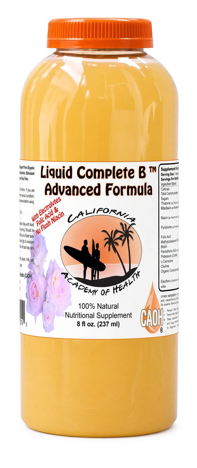 California Academy of Health Liquid Vitamin B Complex - 8 oz