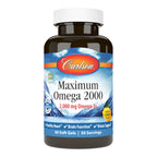 Carlson Maximum Omega 2000 Wild-Caught Omega-3 - 60 Softgels