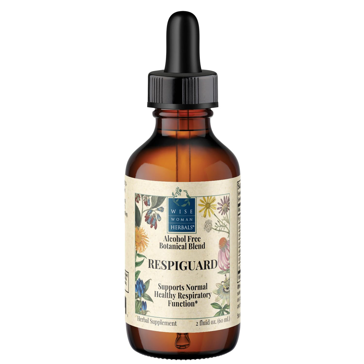 Wise Woman Herbals RespiGuard Glycerite Respiratory Support - 2 oz