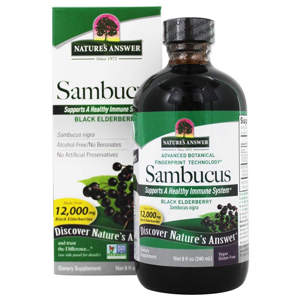 Nature's Answer Sambucus Elderberry Liquid Extract - 8 fl. oz.
