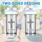 generic Shaker Cup,Fashion Theme Pattern Shaker Bottle Leak-proof