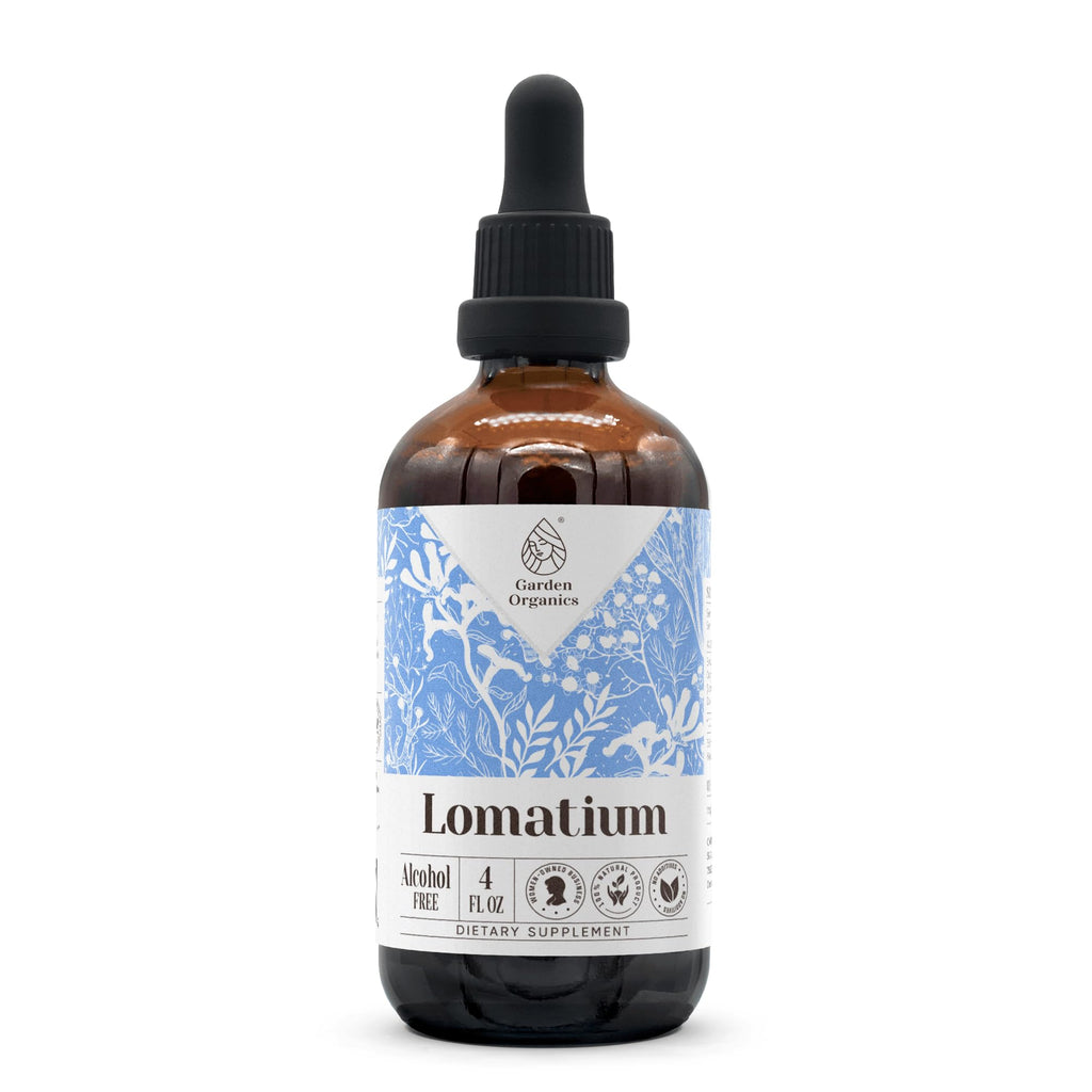 Garden Organics Lomatium Alcohol-Free Tincture Extract - 4 fl oz