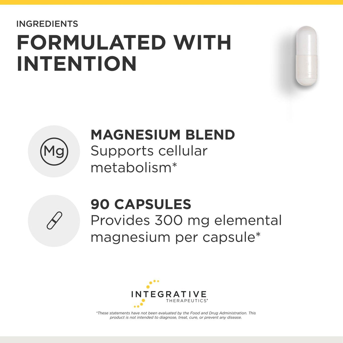 Integrative Therapeutics Tri-Magnesium Supplement - 180 Capsules - image 4
