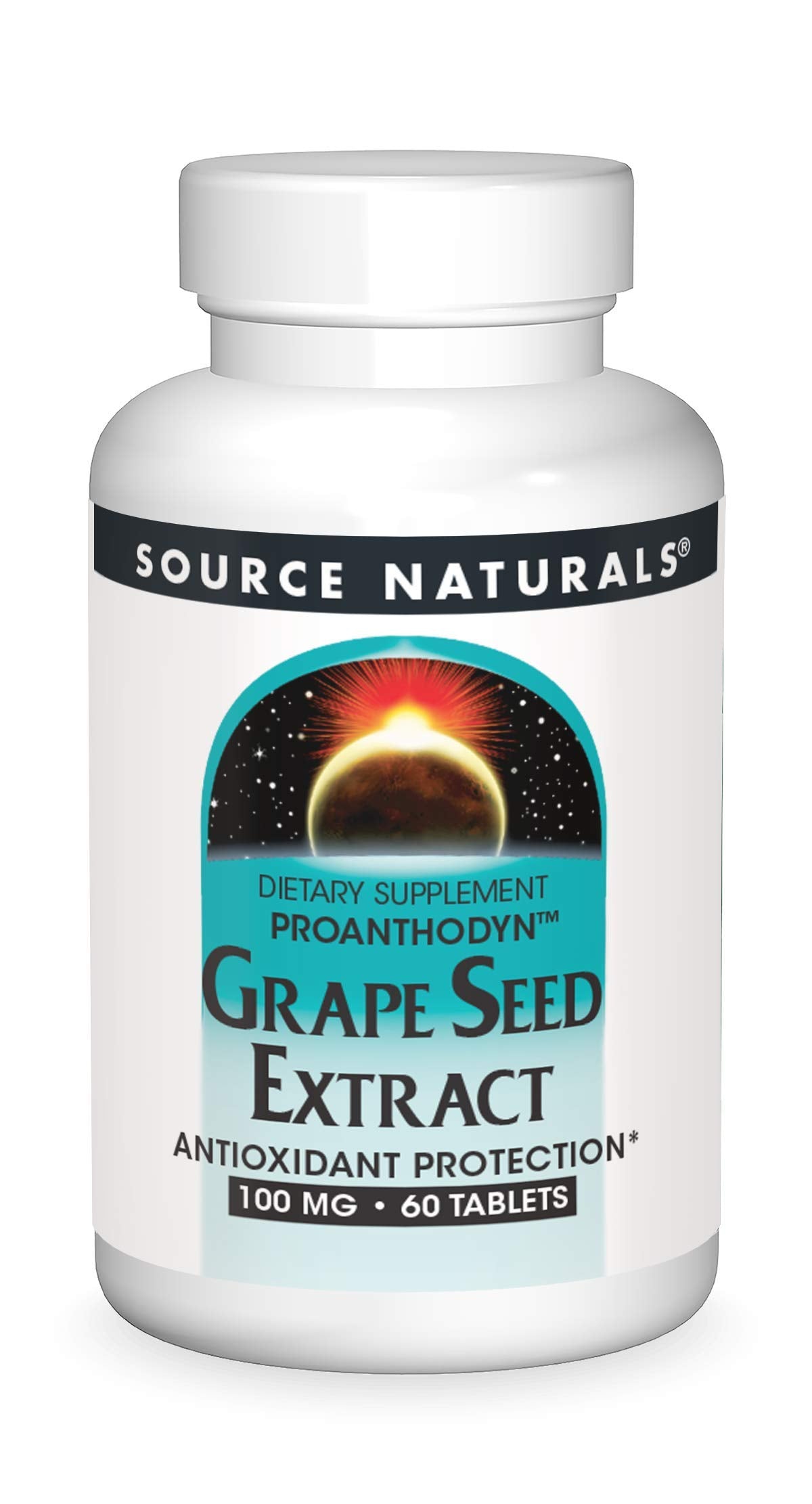 Source Naturals Grape Seed Extract 100 mg - 60 Tablets