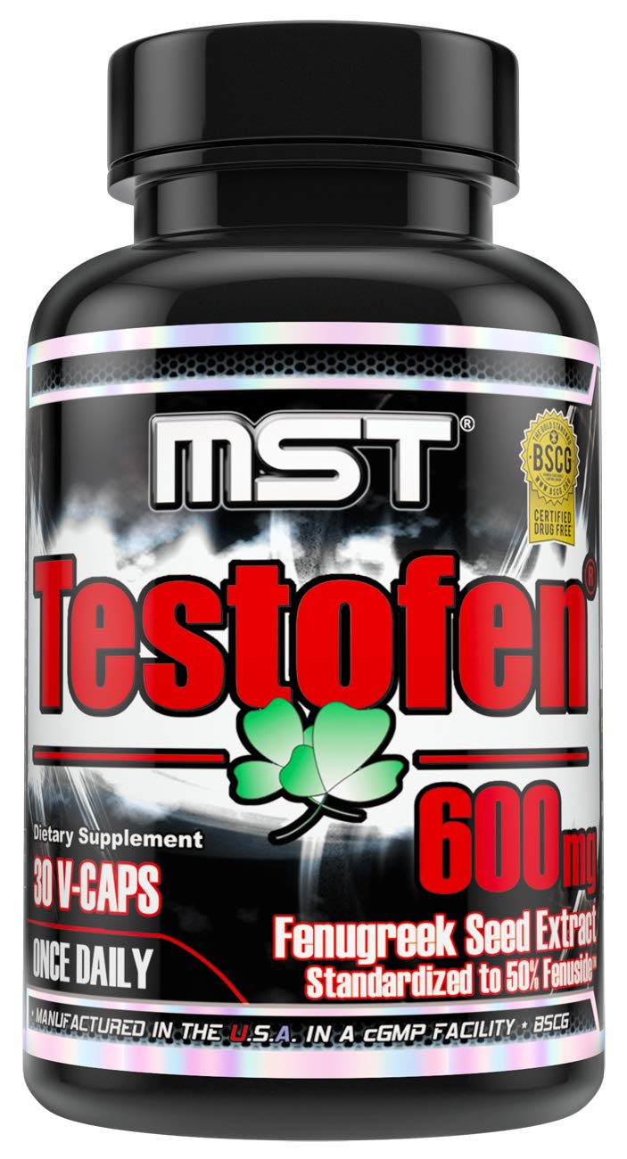 MST Testofen Fenugreek Seed Extract 600mg - 30 Capsules