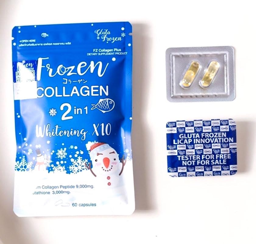 Gluta Frozen Collagen & Lazel Gluta Frozen - 2 Packs - image 3