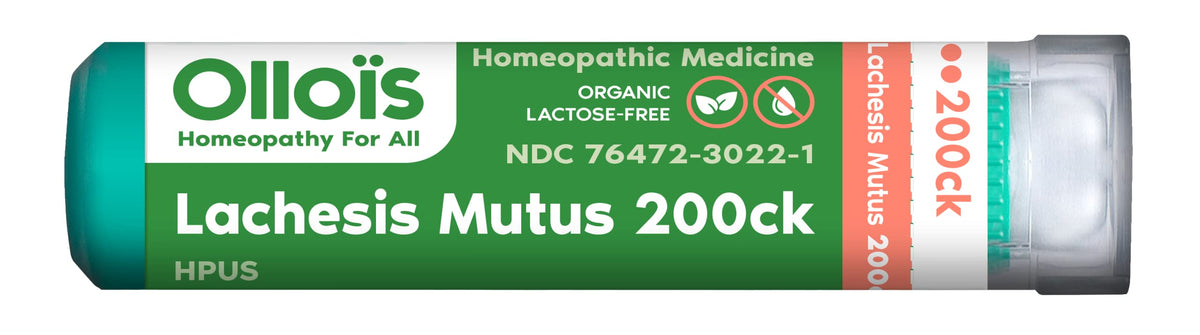 OLLOÏS Lachesis Mutus 200ck Homeopathic Medicine - 80 Pellets - image 5