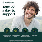 Once Better Stress & Gut Support Supplement - 60 Capsules - image 4