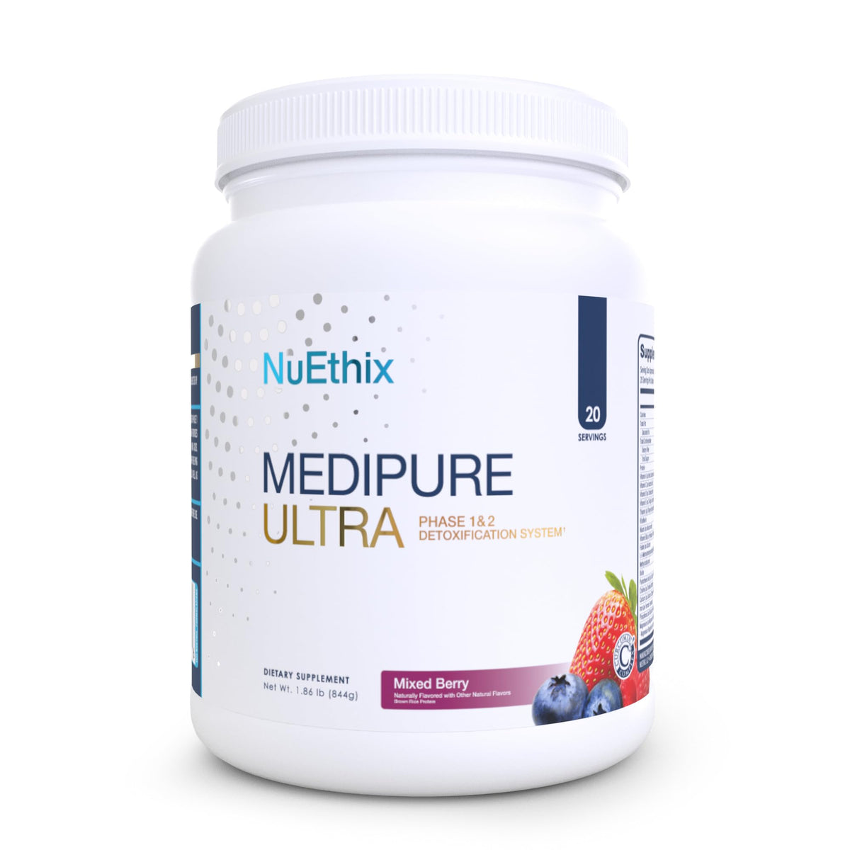NuEthix Formulations Medipure DS with Pea Protein Phase 1 & 2