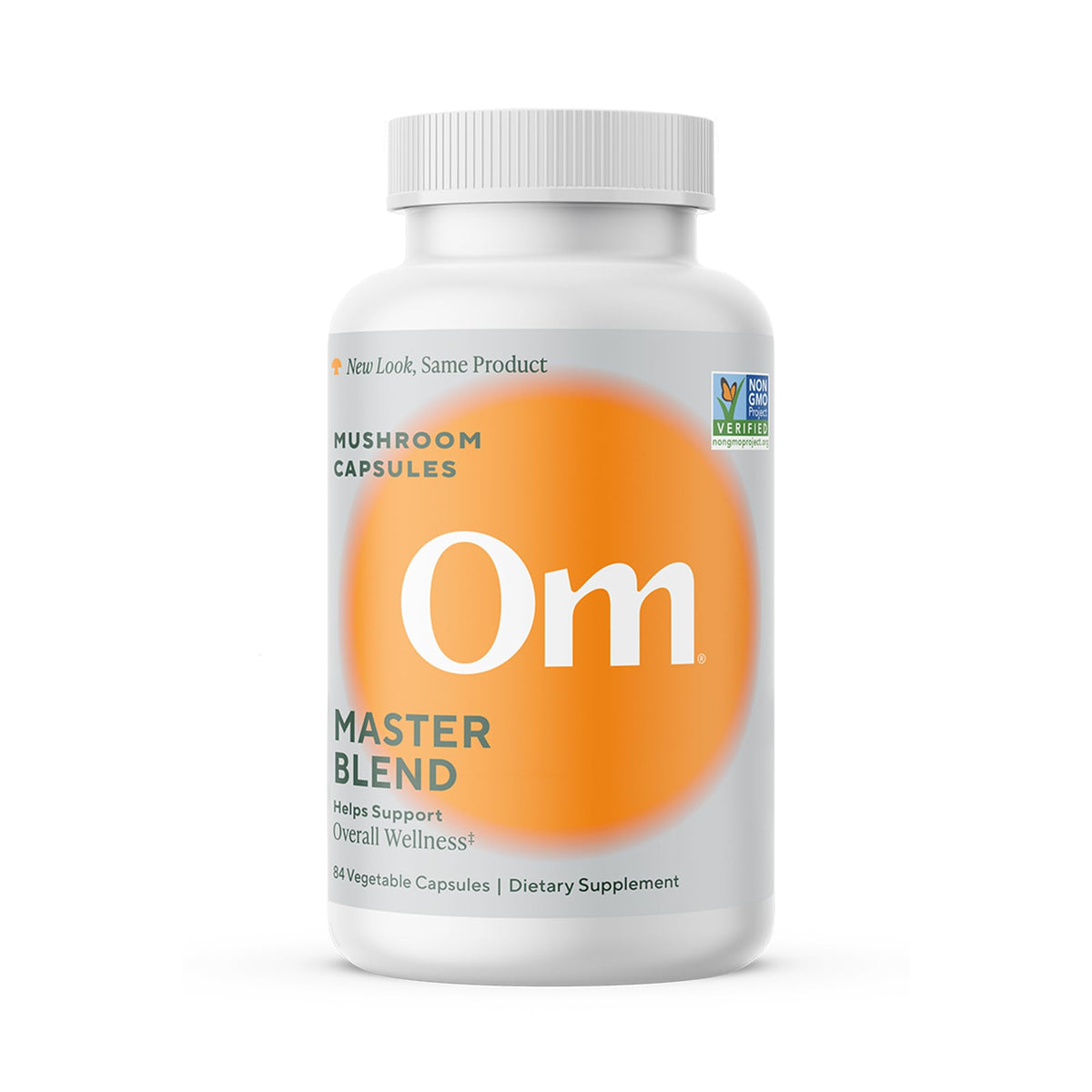 OM MUSHROOM SUPERFOOD Om Master Blend Mushroom Capsules - Organic