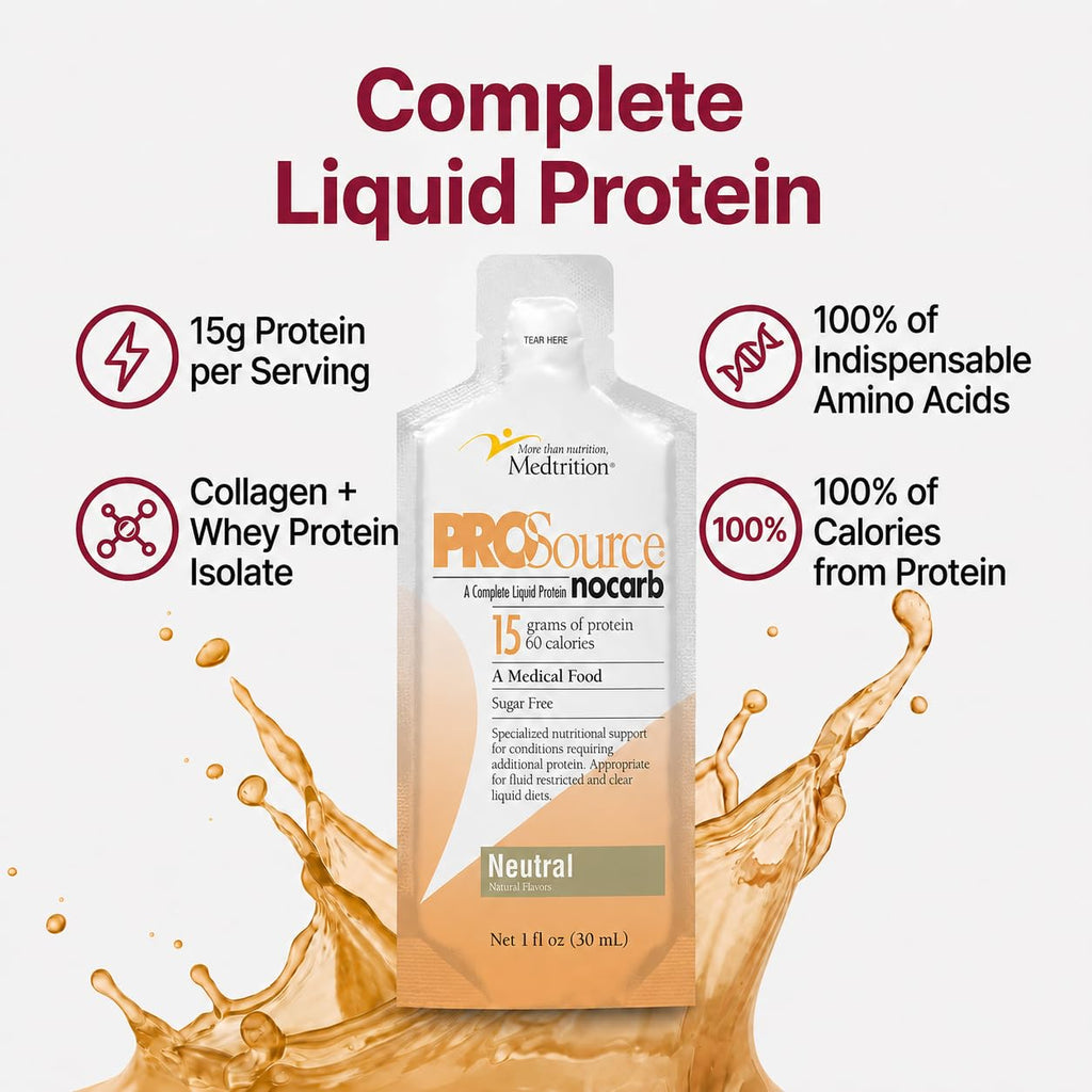 Medtrition ProSource NoCarb Liquid Energy Packets