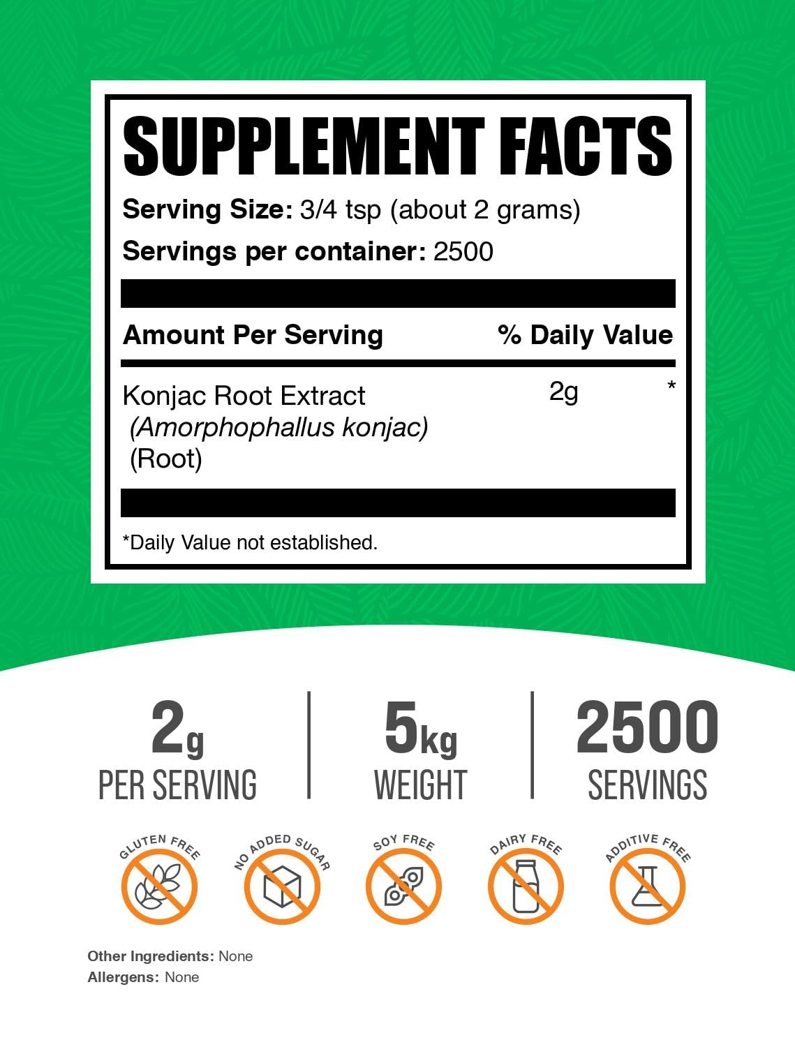 BulkSupplements.com Glucomannan Powder