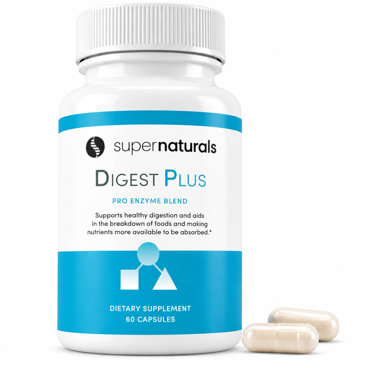 JLM Nutritionals Digest Plus Digestive Enzymes - 60 Capsules
