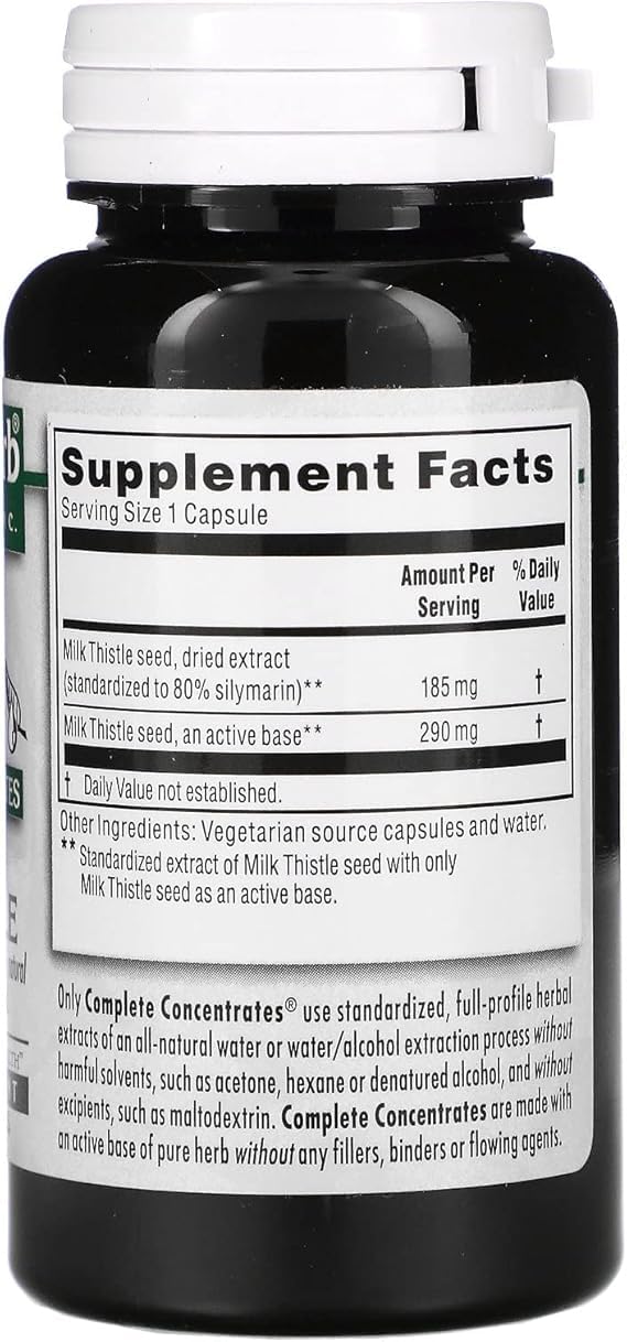 Kroeger Herb Milk Thistle 80% Silymarin - 90 Capsules - image 2