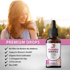 SMSHEALTHPRODUCTS Pueraria Mirifica Drops Herbal Extract - 2 Fl Oz - image 5