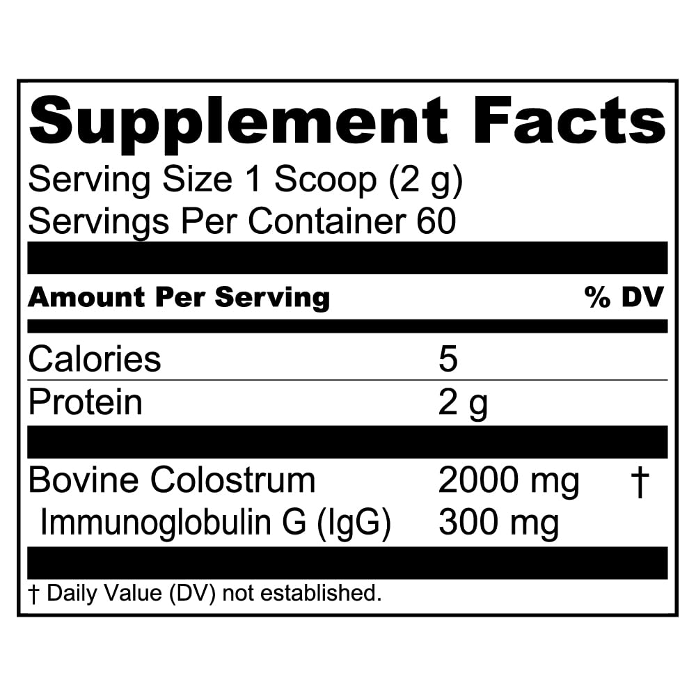 Live Conscious Colostrum Powder