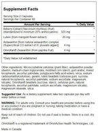 Swanson Eyesalive Vision Nutrition with Bilberry & Lutein - 120 Capsules - image 2