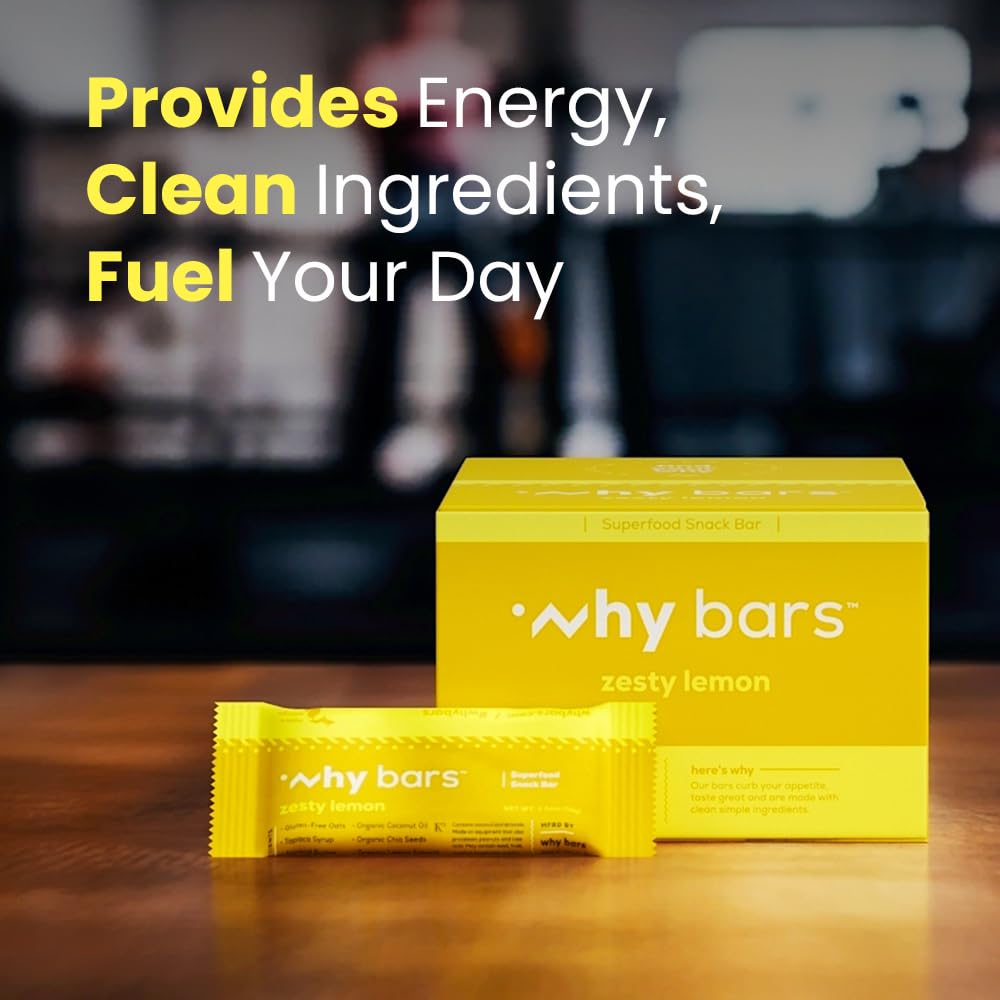 Why Bars, Superfood Protein Bars, 2.04 Ounce Bars - Protein Bar