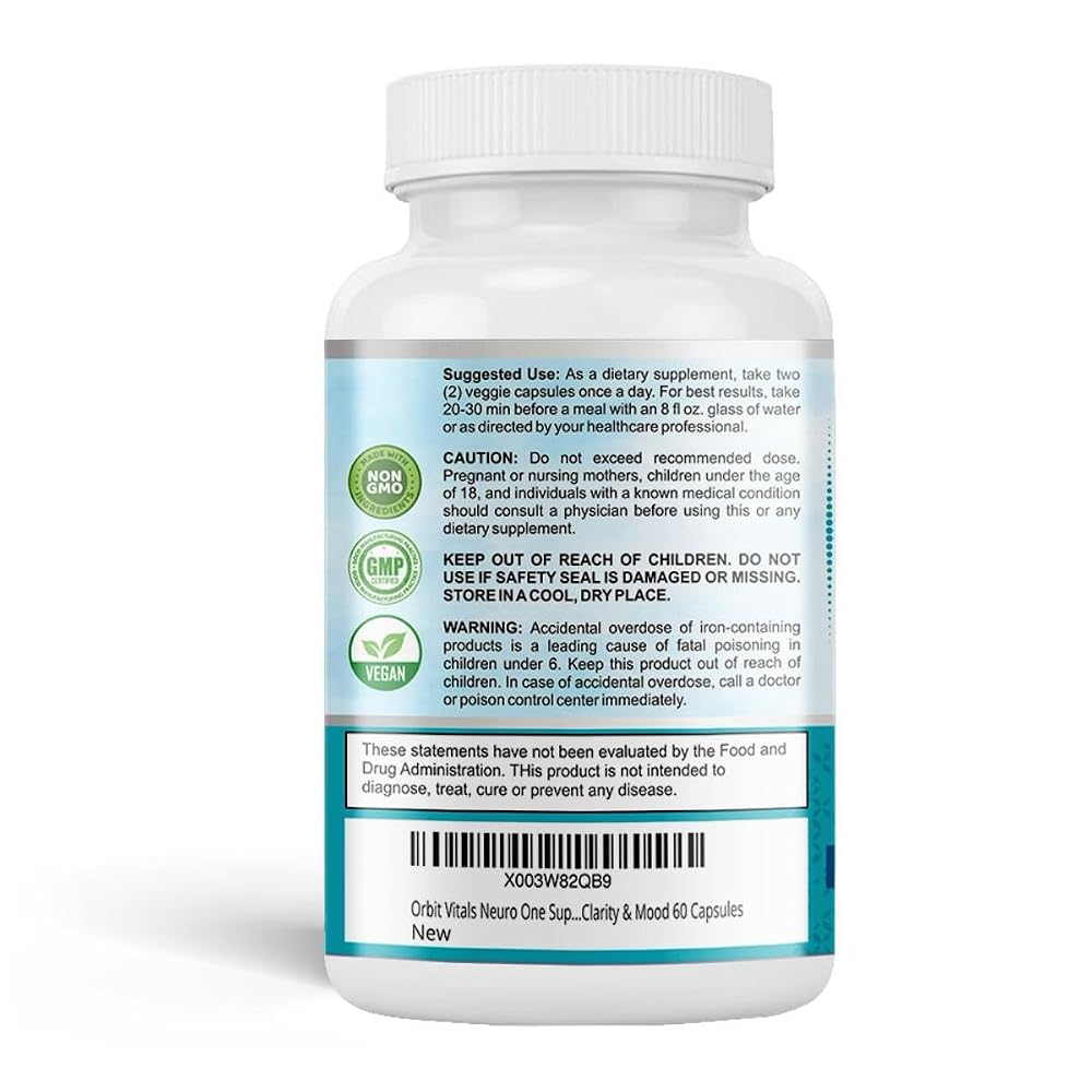 Orbit Vitals Neuro Brain Support Supplement for Memory - 60 Capsules - image 3