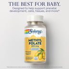 Solaray Methyl Folate Lemon Lozenges - 60 Count - image 3